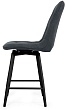 стул Бакарди нога черная полубарная H600 360F47 (Т177 графит)